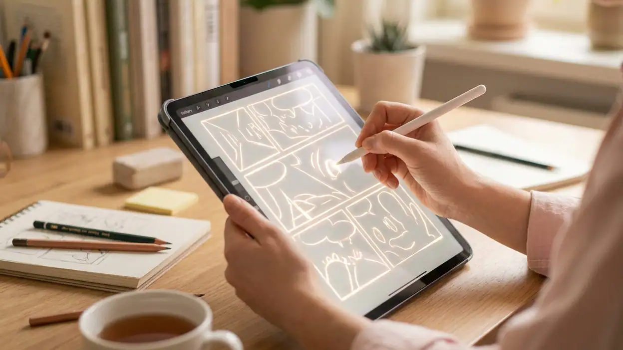 Draw Glow Comics: Kreativität im Zeitalter von Android und iOS