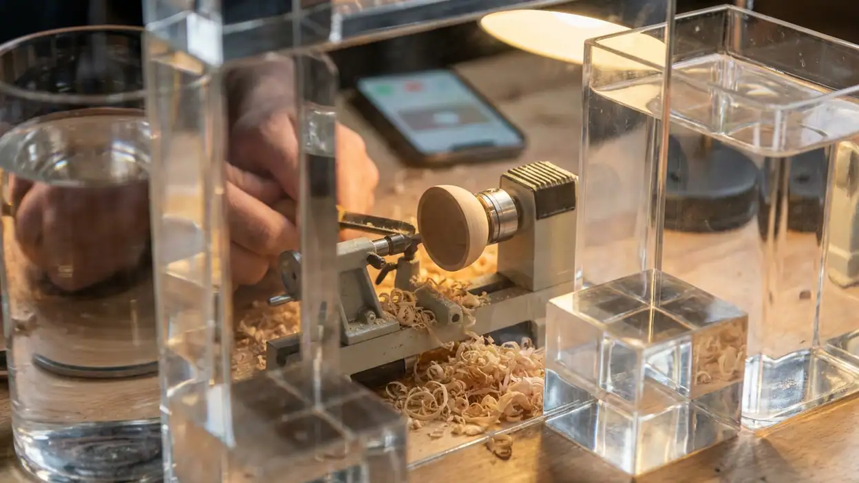 Woodturning Shows Where Mobile Simulation Still Falls Short